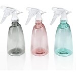 Shining house - 3 pi�ces vaporisateur vide 500 ml, rechargeable g�chette en plastique flacon pulv�risateur, ...
