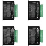 Shining house 4pcs cnc mono - axe 4a tb6600 stepper pilotes moteur controleur module de commande du regulateur ...