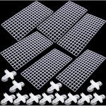 Shining house - 6 pcs grille aquarium, diviseur d'aquarium en plastique, aquarium s�parateur pour r�servoir ...