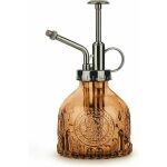 Shining house - brumisateur de plantes en verre 200 ml, flacon pulv�risateur vintage avec pompe sup�rieure, ...