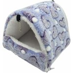 Shining house - couchage rongeur peluche petite maison hamster hamac jouet lit cabane pour cochon d'inde ...