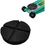 Shining house - coussinets en caoutchouc pour support de cric, adaptateur de cric universel en caoutchouc ...