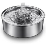 Shining house - fontaine a eau chat 2 l, abreuvoir pour fontaine à eau pour chats en acier inoxydable ... Shining house - fontaine a eau chat 2 l, abreuvoir pour fontaine à eau pour chats en acier inoxydable ...