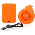 Shining house - mini souffleur mini ventilateur �lectrique ventilateur de costume gonflable mini s�che ...
