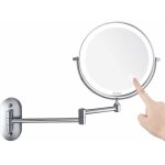 Shining house - miroir grossissant mural miroir cosm�tique mural t�lescope, miroir x10 extensible, 360� ...
