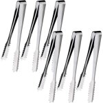 Shining house - pince � gla�ons, 6 pi�ces pince a sucre, pince bonbon, 15cm, pour cuisine, caf�, f�te, ...