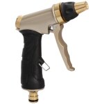 Shining house - pistolet d'arrosage, pistolet arrosoir 100% m�tal buse en laiton massif avec fonction ...