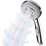 Shining house - pommeau douche, universel pommeau de douche haute pression, 5 modes economiseur d'eau ...
