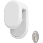 Shining house - support de dentifrice premium abs / plastique & tampon en silicone pour dentifrice, nettoyant ...