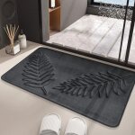 Shining house - tapis de bain en mousse � m�moire de forme, 40 x 60 cm tapis de bain antiderapant, tapis ...