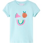 T - shirt pour enfants aqua clair 116