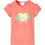 T - shirt pour enfants corail 92