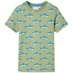 T - shirt pour enfants kaki clair 104