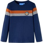 T - shirt enfants  manches longues bleu marine 92