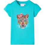 T - shirt pour enfants menthe 104 vidaxl961567
