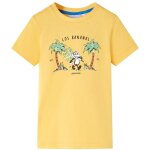 T - shirt pour enfants ocre clair 104
