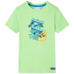 T - shirt pour enfants vert fluo 92 vidaxl970255
