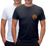 T - shirt pour hommes masterchef siggi s - noir - noir