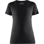 T - shirt de travail manches courtes femme 3334 - noir xl