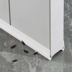 Shmshng - bande d'tanchit en bas de porte, souple isolant phonique thermique bande, porte bas joint ...