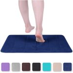 Shmshng - tapis de bain en mousse à mémoire de forme tapis de bain absorbant antidérapant tapis de bain ... Shmshng - tapis de bain en mousse à mémoire de forme tapis de bain absorbant antidérapant tapis de bain ...