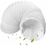 Tuyau d'évacuation d'air en pvc flexible, diamètre de 130 mm longueur de 1. 5 m, tuyau evacuation climatiseur ... Tuyau d'évacuation d'air en pvc flexible, diamètre de 130 mm longueur de 1. 5 m, tuyau evacuation climatiseur ...