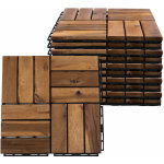 Carrelage bois acacia 30 x 30 cm carrelage terrasse systme clic extrieur carrelages clic clac balcon ...
