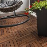 Etc - shop - dalle en bois d'acacia 30 x 30 cm carrelage de terrasse système de clic extérieur carrelage ... Etc - shop - dalle en bois d'acacia 30 x 30 cm carrelage de terrasse système de clic extérieur carrelage ...
