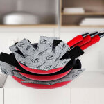 Shop - story - protections po�les et casseroles en feutrine anti - rayures - pack de 6 - protect pan