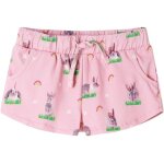 Short pour enfants avec cordon de serrage rose clair 92