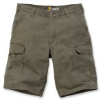 Carhartt - short de travail rigby rugged cargo 103542 - marron fonc - 44
