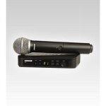 Shure blx24e / pg58 noir microphone de scne / direct