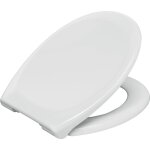 Siamp - abattant � fermeture ralentie thermodur esterel premium, blanc