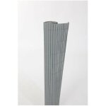 Sicatec - canisse plastic'eco simple face gris 1, 50 m x 3 m