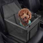 Si�ge d'appoint de voiture pour les chiens ou chats, sac transport chien voiture housse de rehausseur ...
