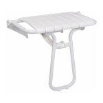 Pellet - sige de douche escamotable blanc - 360 x 580 x 500 mm asc