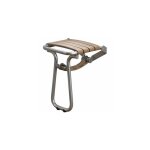 Pellet - sige douche escamotable taupe