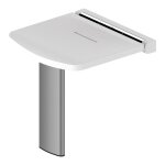 Akw - si�ge rabattable compact onyx blanc - 02802wh - ls