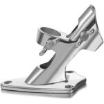 Si�ge de m�t de drapeau en acier inoxydable � double usage 90 degr�s m�t de drapeau ext�rieur base fixe ...