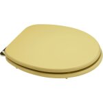 Sige de toilette universel en bois, couleur champagne, certifi fsc