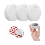 Lot de 3 d�tecteurs de fum�e nf autonomie 5 ans garantie 3 ans - 5tc1292 - 6 + supports aimant�s siemens ...