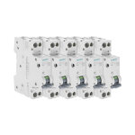 Siemens - lot de 5 disjoncteurs lectriques phase + neutre 20a
