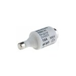Fusible de type diazed siemens, 10a, taille dii, gg, 500v c. a. ( prix pour paquet de 5 )