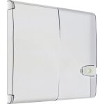 Porte transparente pour tableau électrique siemens 13 modules 1 rangée sie265491 Porte transparente pour tableau électrique siemens 13 modules 1 rangée sie265491
