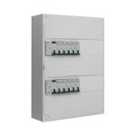 Siemens - tableau 2 rang�es pr� - �quip� 2 inter. diff. 63a + 10 disjoncteurs