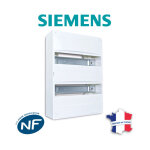 Tableau �lectrique nu � �quiper 2 rang�es siemens