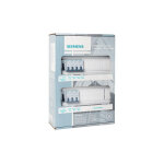 Siemens - tableau �lectrique pr� - �quip� 2 rang�es 26 modules 7 disjoncteurs 2 interrupteurs diff�rentiels ...