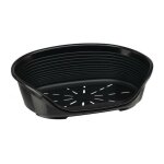Corbeille plastique siesta deluxe taille 6 noir