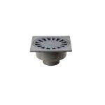Sif drain pvc 15x15 sortie 75 gris fonc� 102201