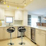 Sifree�2 tabourets de bar , chaise de bar, tabouret de bar en abs plastique , pour cuisine, bar, bistrot, ...